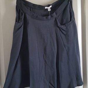 Black high waisted skirt ecote urban outfitters